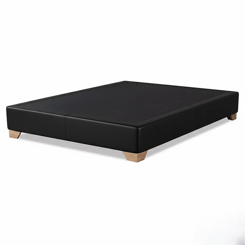 Base Cama Doble Taylor Eurolino Negro