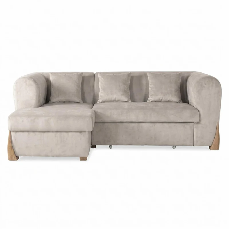 Sala Cama Bell Impetu Beige, Natural Orientación Izquierda