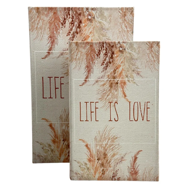 Cajas 33X22X7 Libro Life Is Set X2 F243