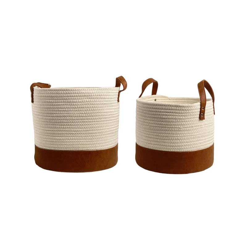 Canastos 30X28 Nature Bord Setx2 F243