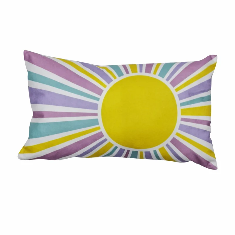 Cojin Infantil 30X50 Sol Disco