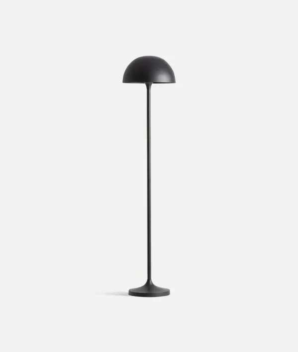 Modern and sophisticated black floor lamp