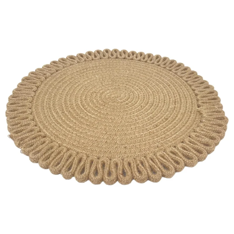 Individual 38X38X0.7 Trenzado Natur F243