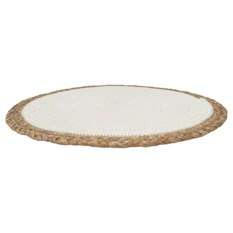 Individual 38X38 Blanco Trenzado F243