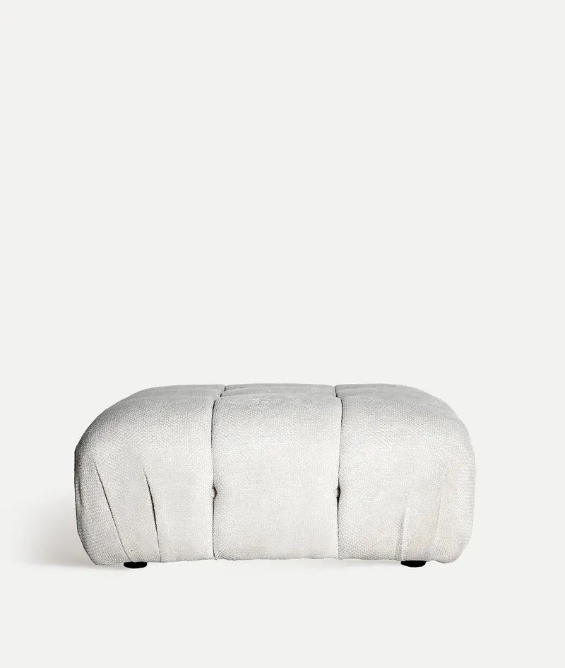 LETHO sofa module with footstool