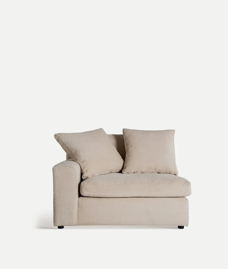 Left-hand corner sofa module KLERKEN