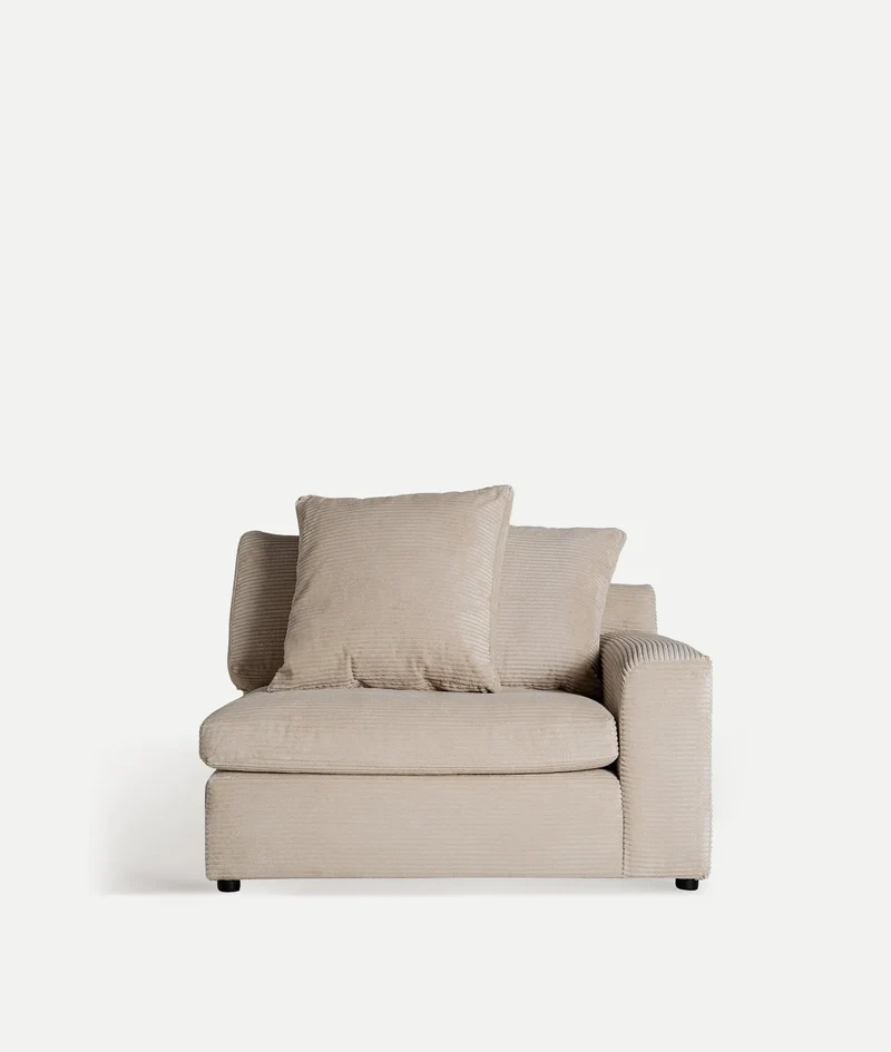 Right-hand corner sofa module KLERKEN