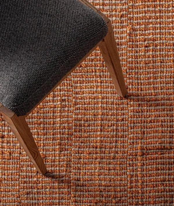 Kalhid Boho-style rug in brown