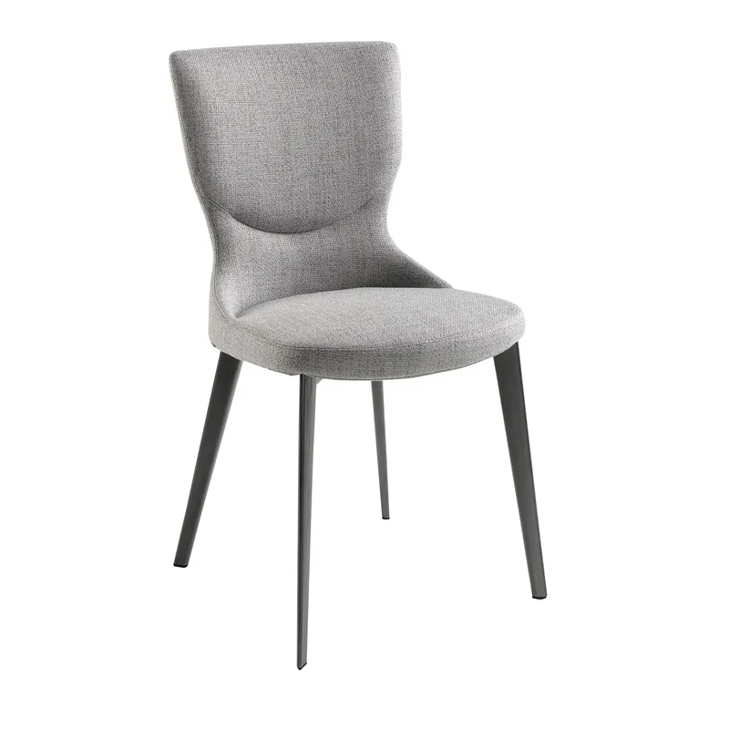 Grey fabric chair