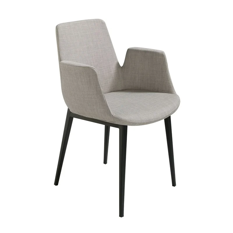 Grey fabric chair