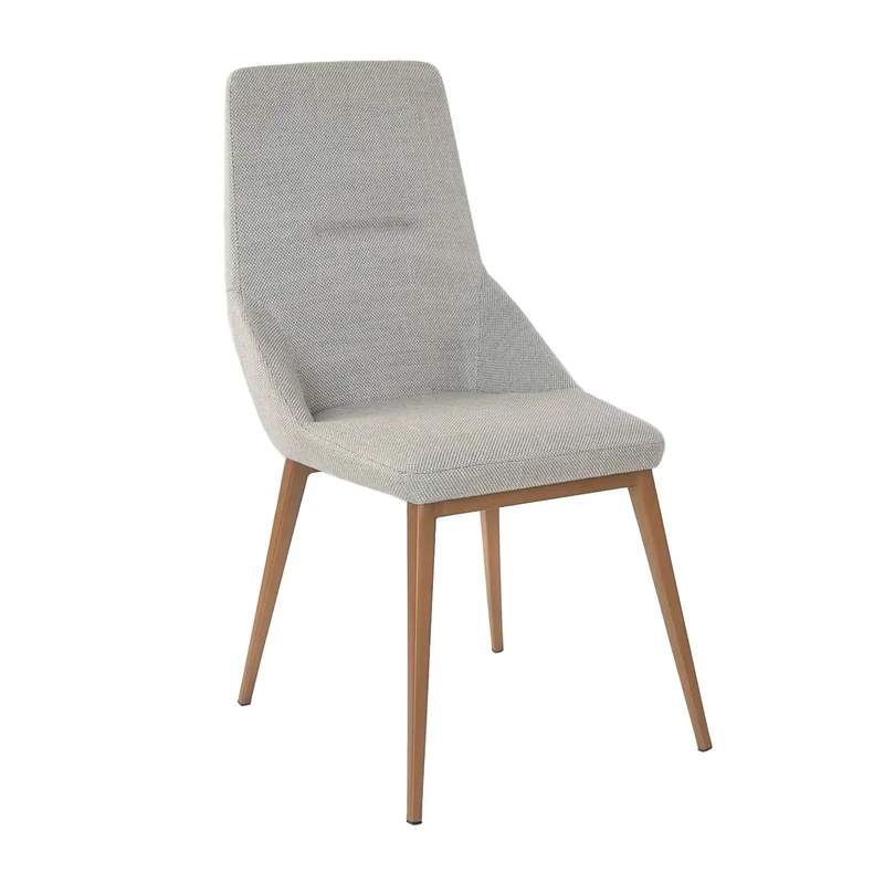 Light grey fabric chair