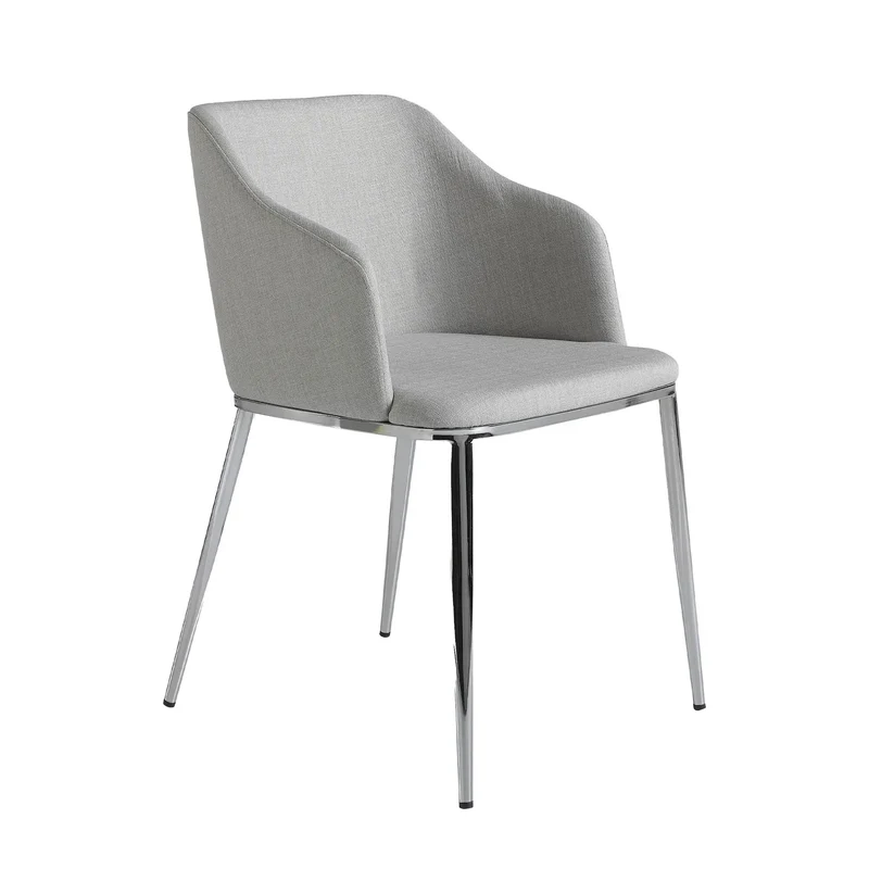 Grey fabric chair