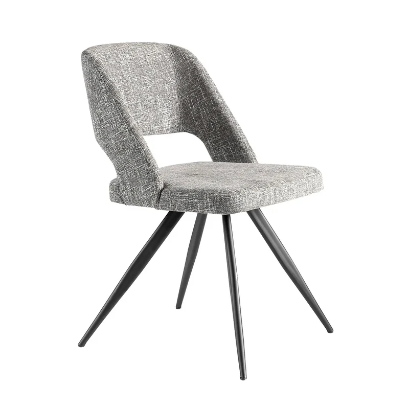 Grey fabric chair
