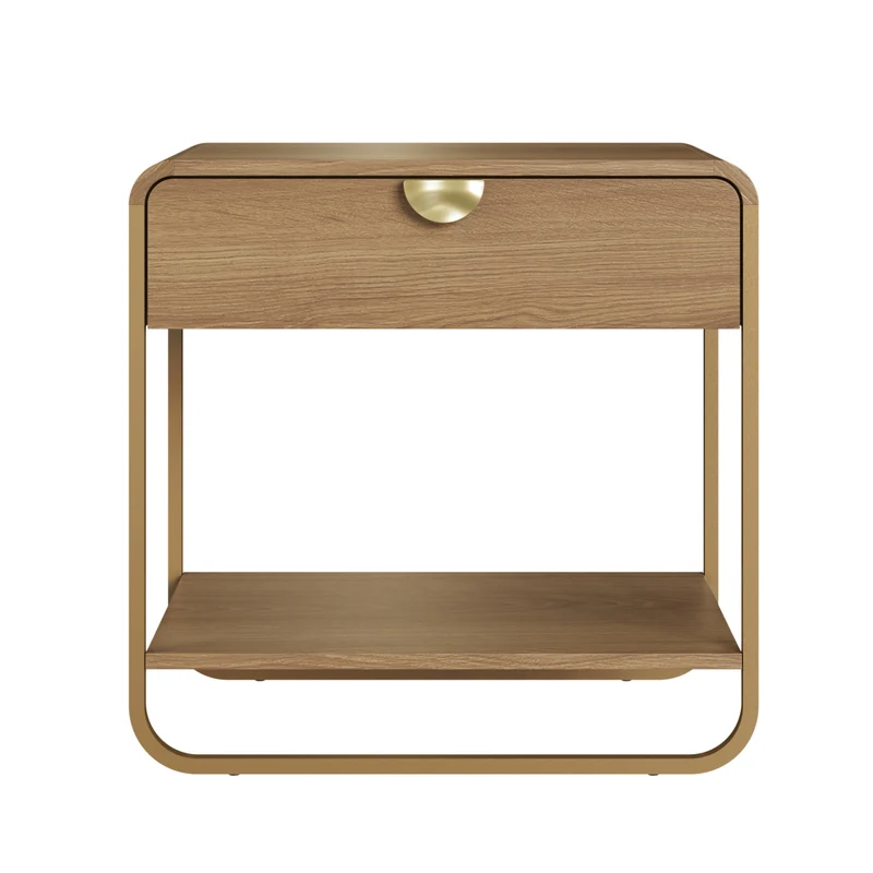 Mesa de Noche Fiori 60X59X37 Natural