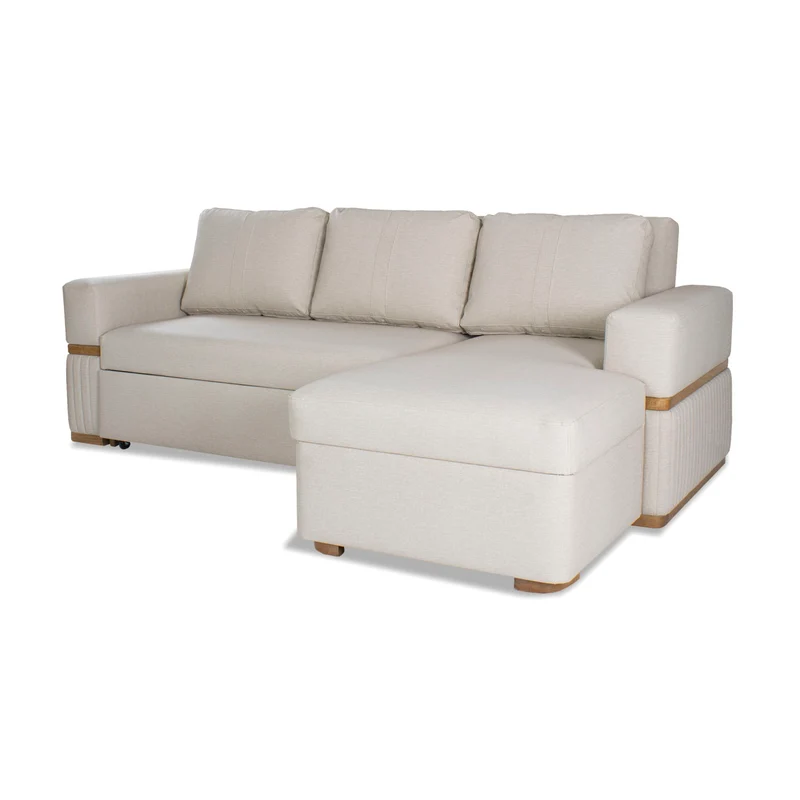 Sala Cama Dior Eurolino Marbella Marfil, Natural Lado Der 2M Brazo Desmontable
