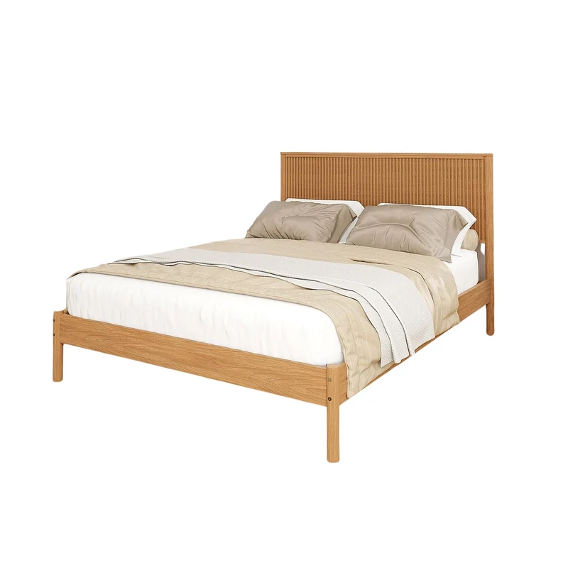 Cama Doble Aurum Natural