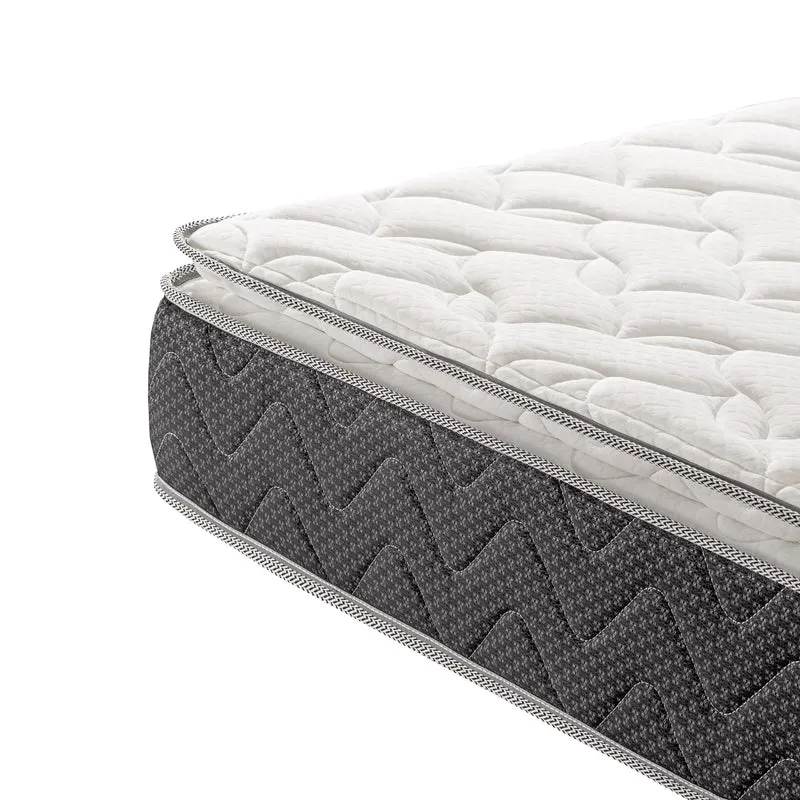 Colchón Sencillo 1.00 Berlin Pillow Top Zabra (Garantía 9 años)