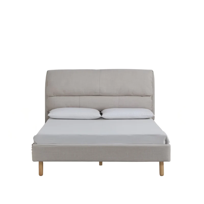 Cama Doble Cameron Crudo