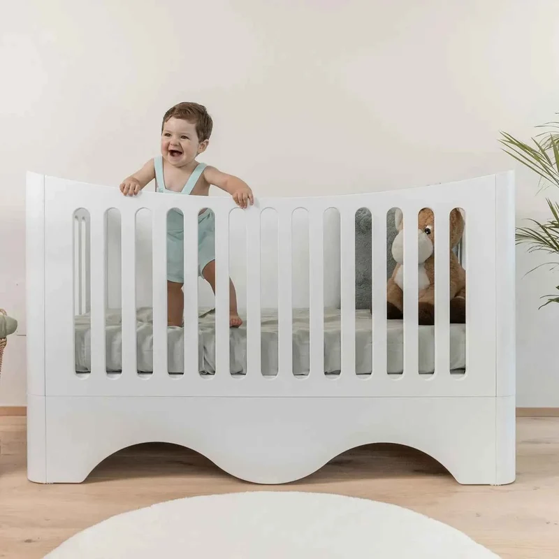 Wave Cot Convertible Crib